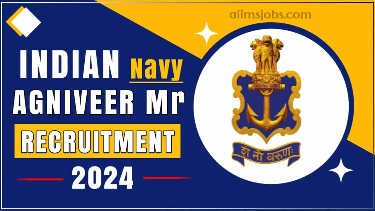 Indian Navy MR Recruitment 2024 Notification Out