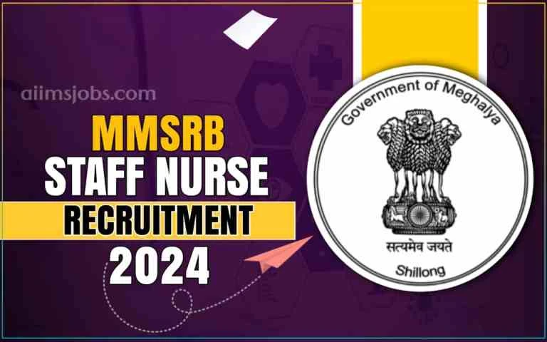 MEGHALAYA MEDICAL SERVICES RECRUITMENT BOARD